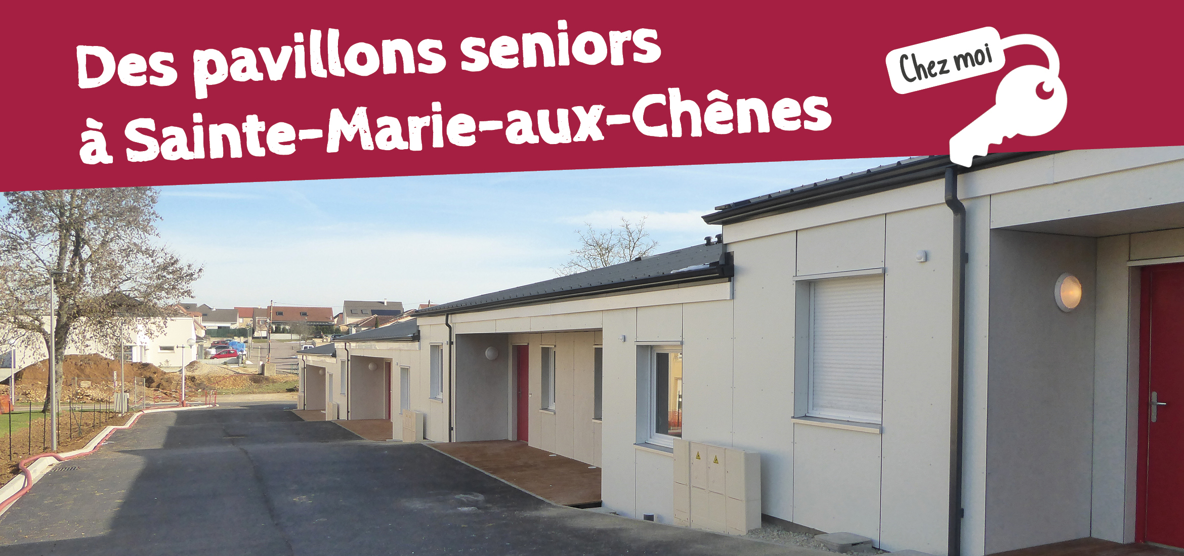 Des pavillons seniors à Sainte-Marie-aux-Chênes