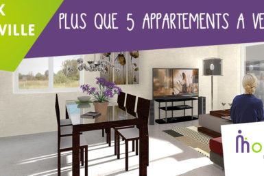 Fameck, Thionville, Yutz : plus que 5 appartements à vendre avec Moselis Promotion !