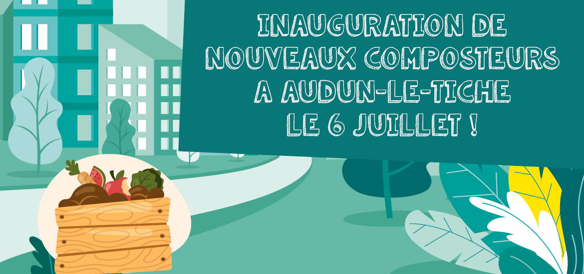 Audun-le-Tiche : inauguration d'une nouvelle aire de compostage !