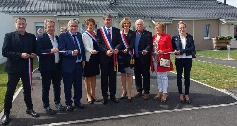 Huit pavillons seniors vertueux inaugurés à Réding
