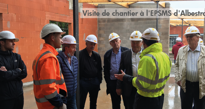 Albestroff : visite de chantier à l’EPSMS