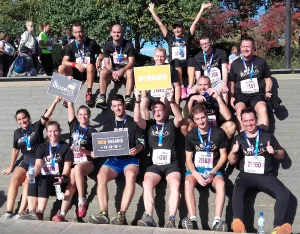 Marathon Metz Mirabelle, 2018, course 10 km Haganis, équipe Moselis, team Moselis