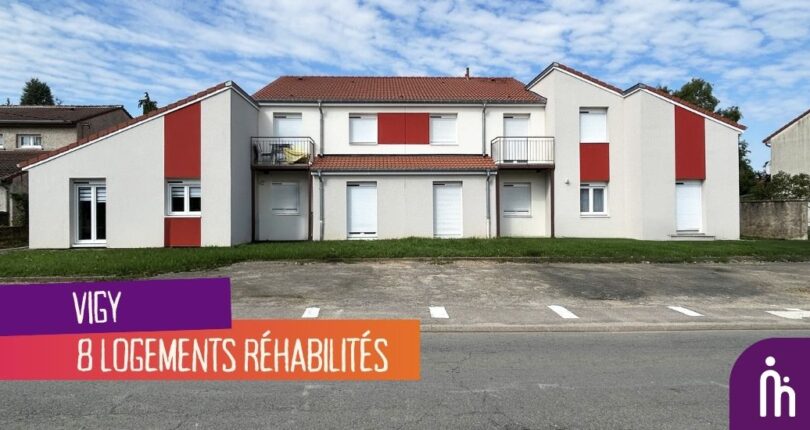 Engagement tenu à Vigy : Moselis dévoile la rénovation énergétique de 8 logements