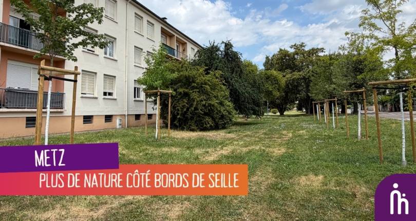 Plus de nature pour un cadre de vie toujours plus agréable !